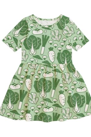 Asian Veggies Dress