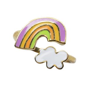 Rainbow Cloud Ring