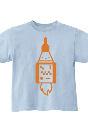 Space Rocket Ship Kids Tee