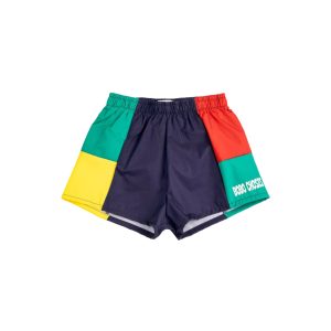 Color Block Swim Trunks