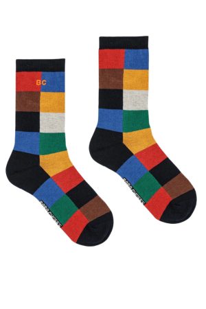 SALE Multicolor Tiles Long Socks