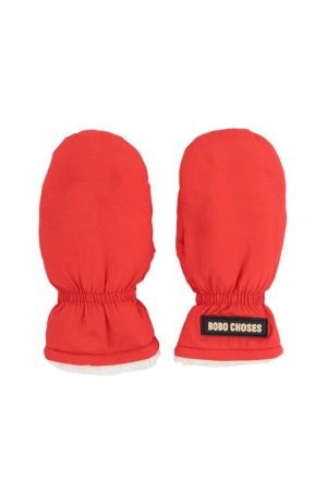 Red Bobo Mittens