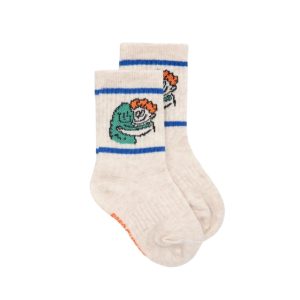 Hug Hairy Monster Short Baby Socks