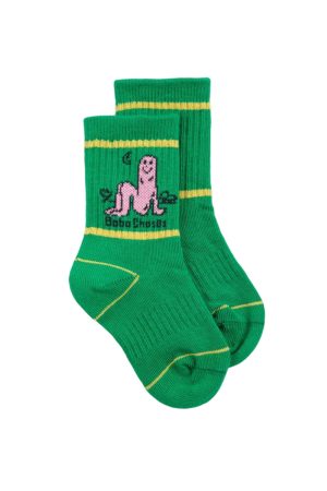 Long Puff Short Baby Socks
