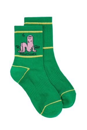 Long Puff Short Socks