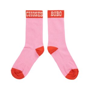 Pink Pop Long Socks