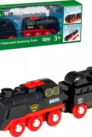 Battery-Operated Steaming Train