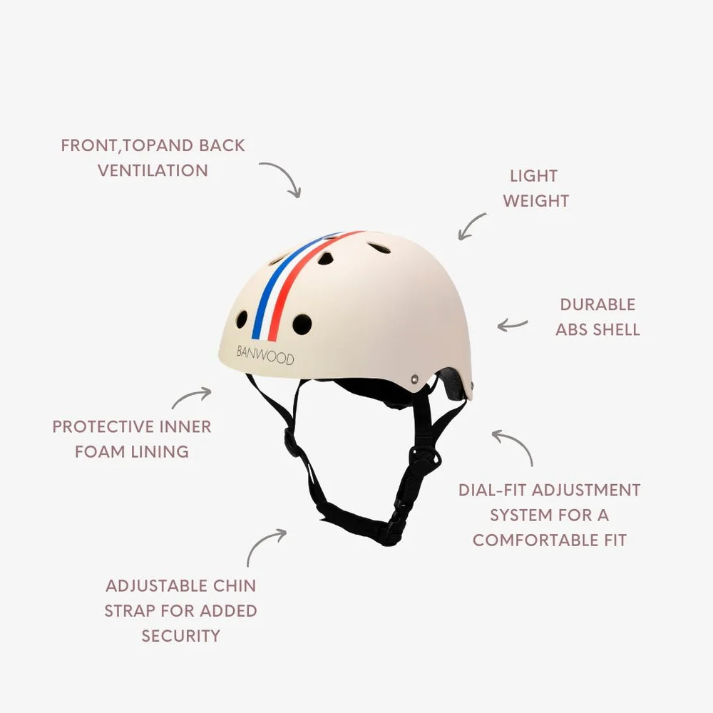 Stripes Classic Bike Helmet - Image 6