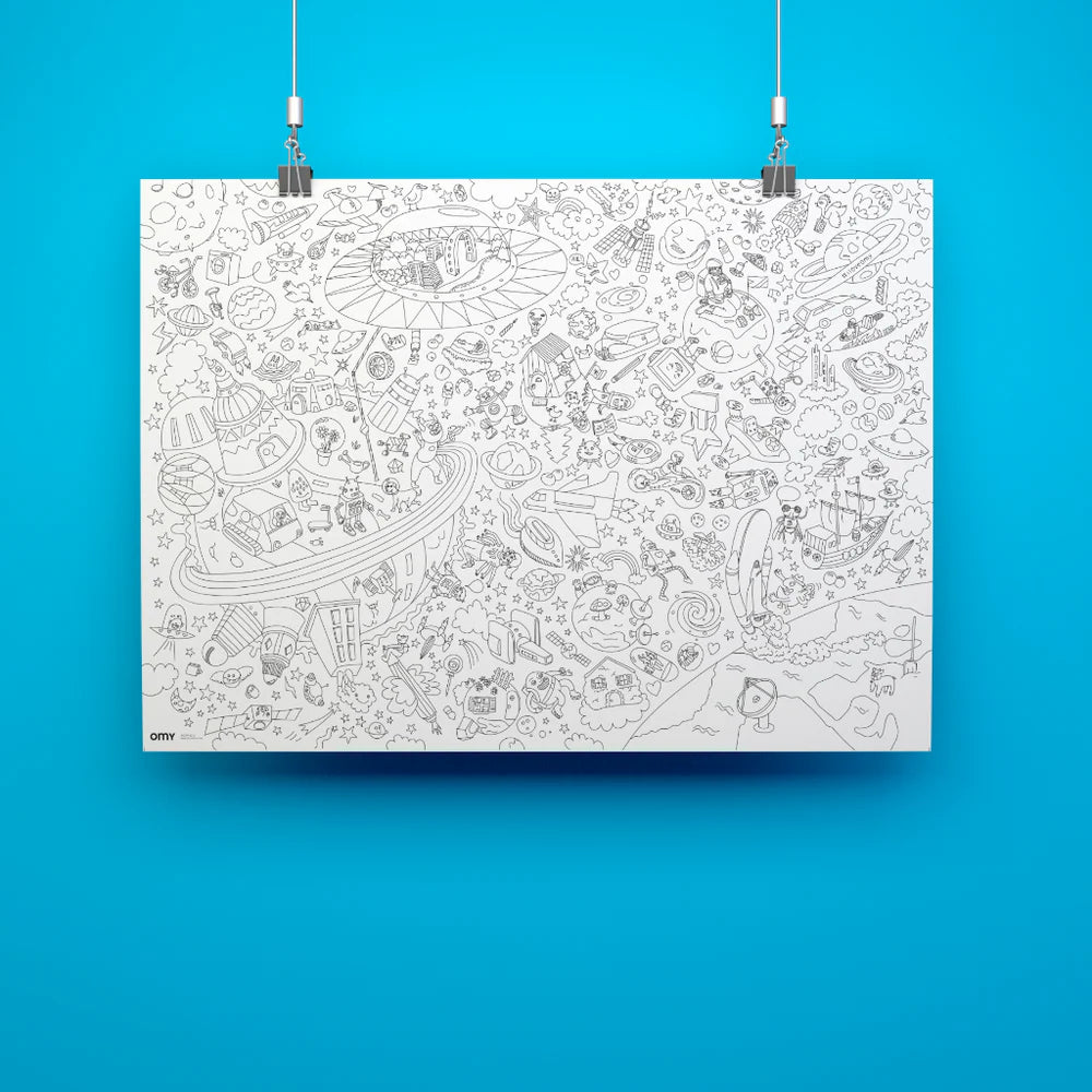 Cosmos Giant Coloring Poster - Image 2