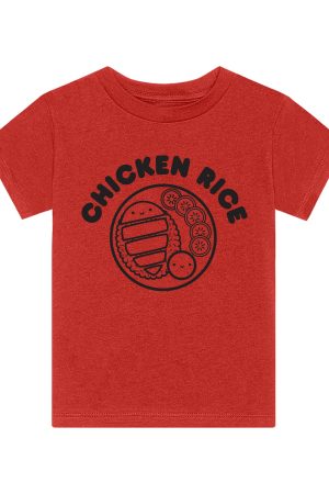 Chicken Rice + Kid + Adult Graphic Tee