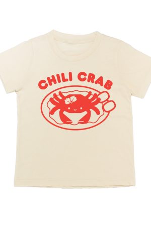 Chili Crab + Kid + Adult Graphic Tee