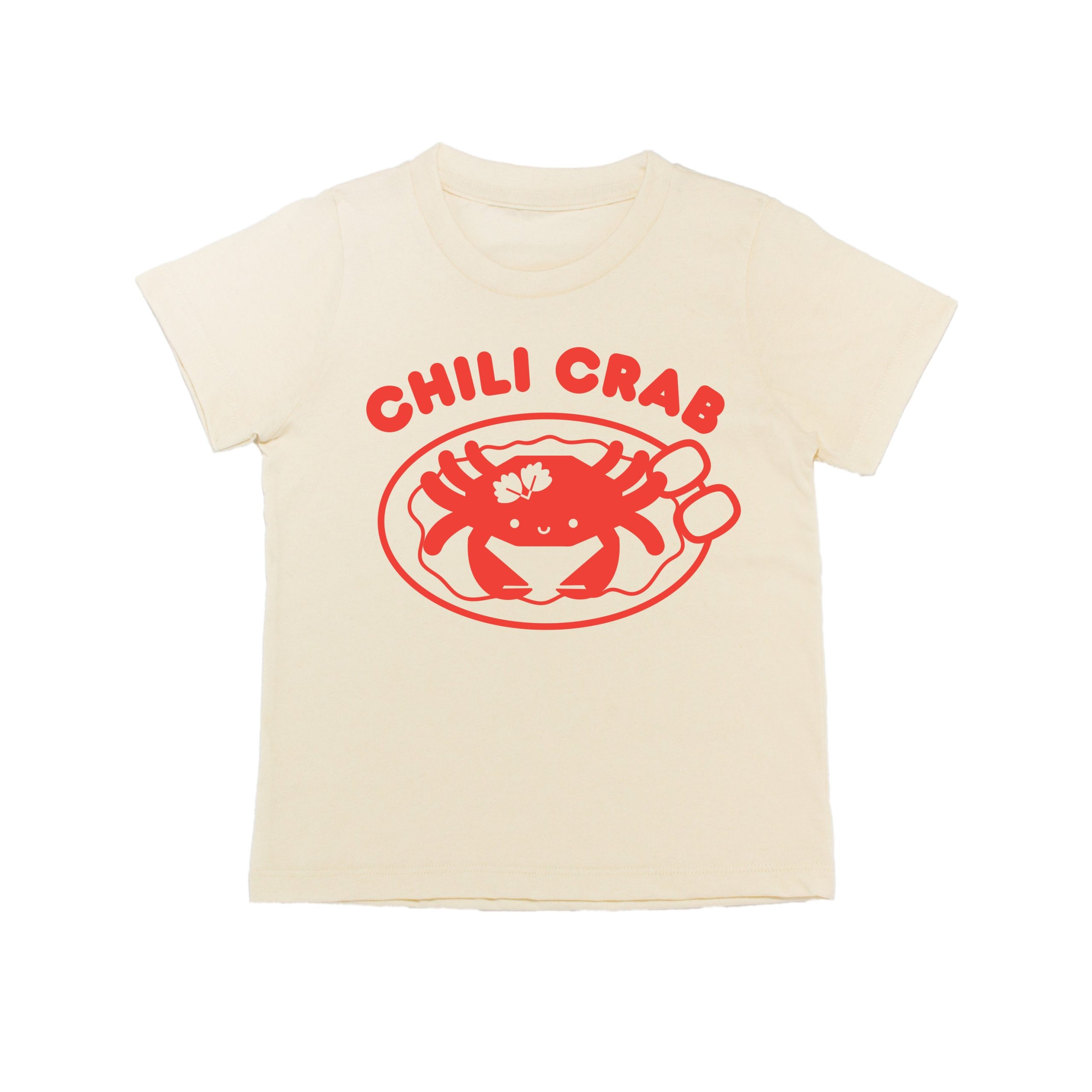 Chili Crab + Kid + Adult Graphic Tee