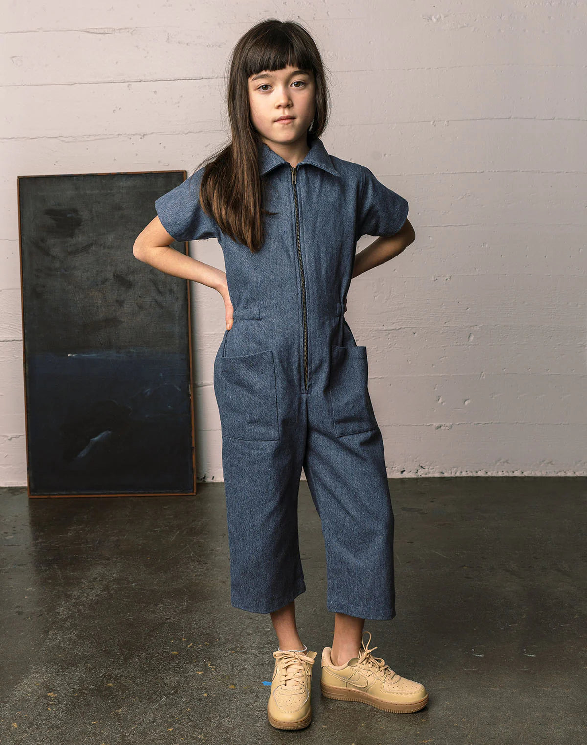 Denim Utility Suit - Image 2