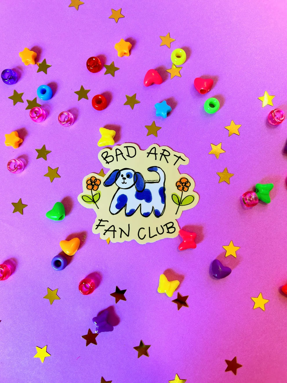 Bad Art Fan Club Sticker - Image 5