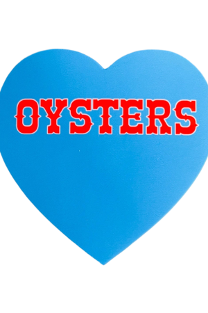 Oysters Heart Sticker