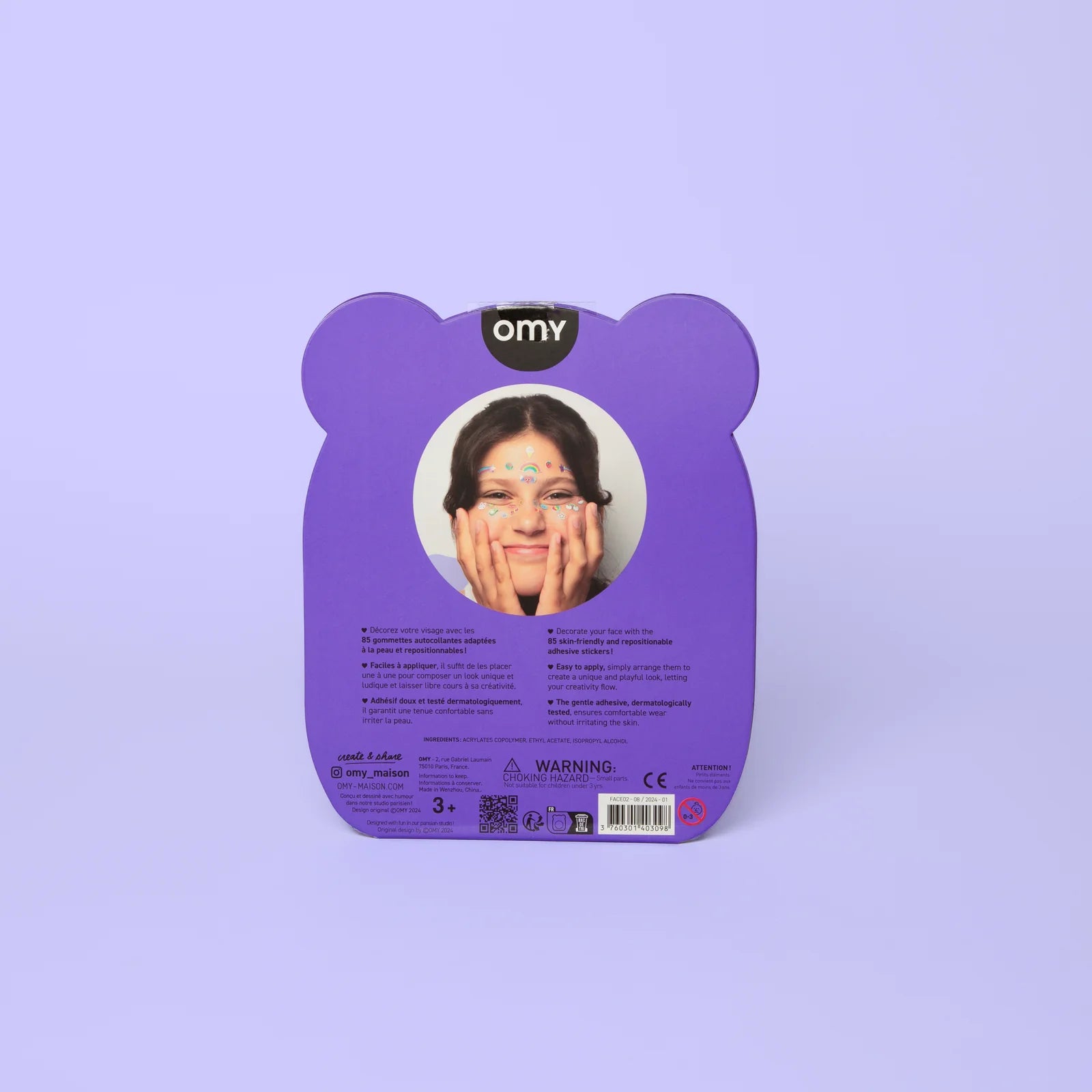 Kawaii - Face Stickers - Image 6