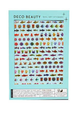 Fish Food Nail Stickers