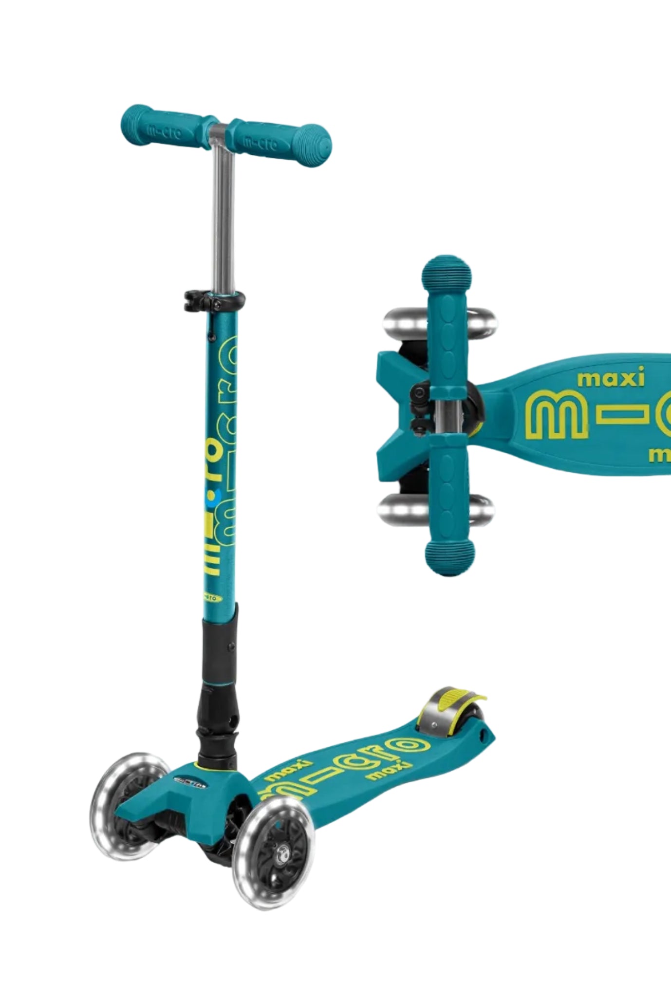 Micro Maxi Foldable Scooter LED Wheels (More Colors)