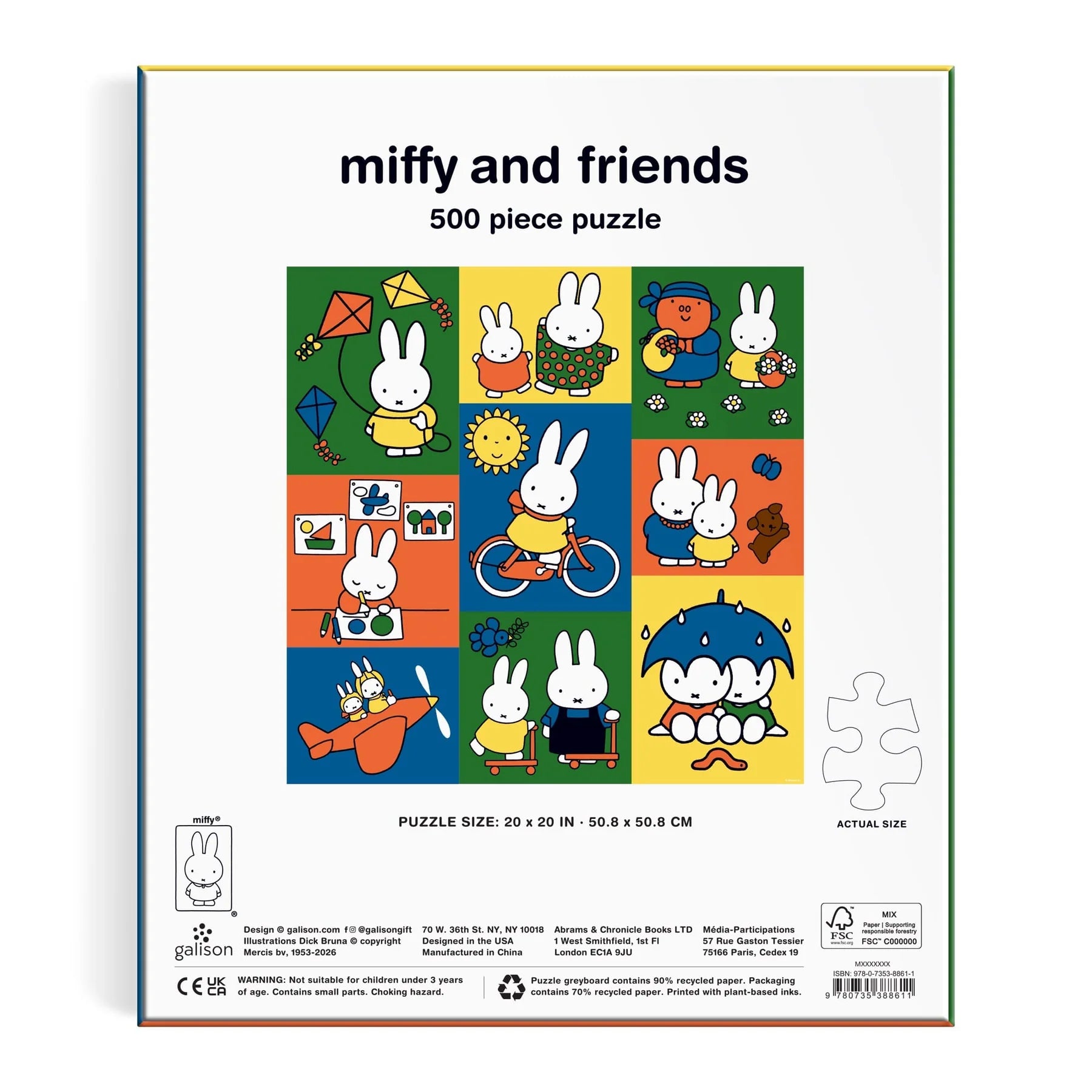 Miffy and Friends 500 Piece Puzzle - Image 5