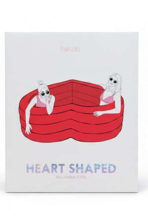 Beach. Please! Heart-Shaped Inflatable Pool