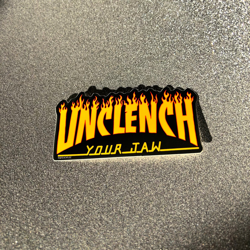 Unclench Your Jaw Sticker - Image 5