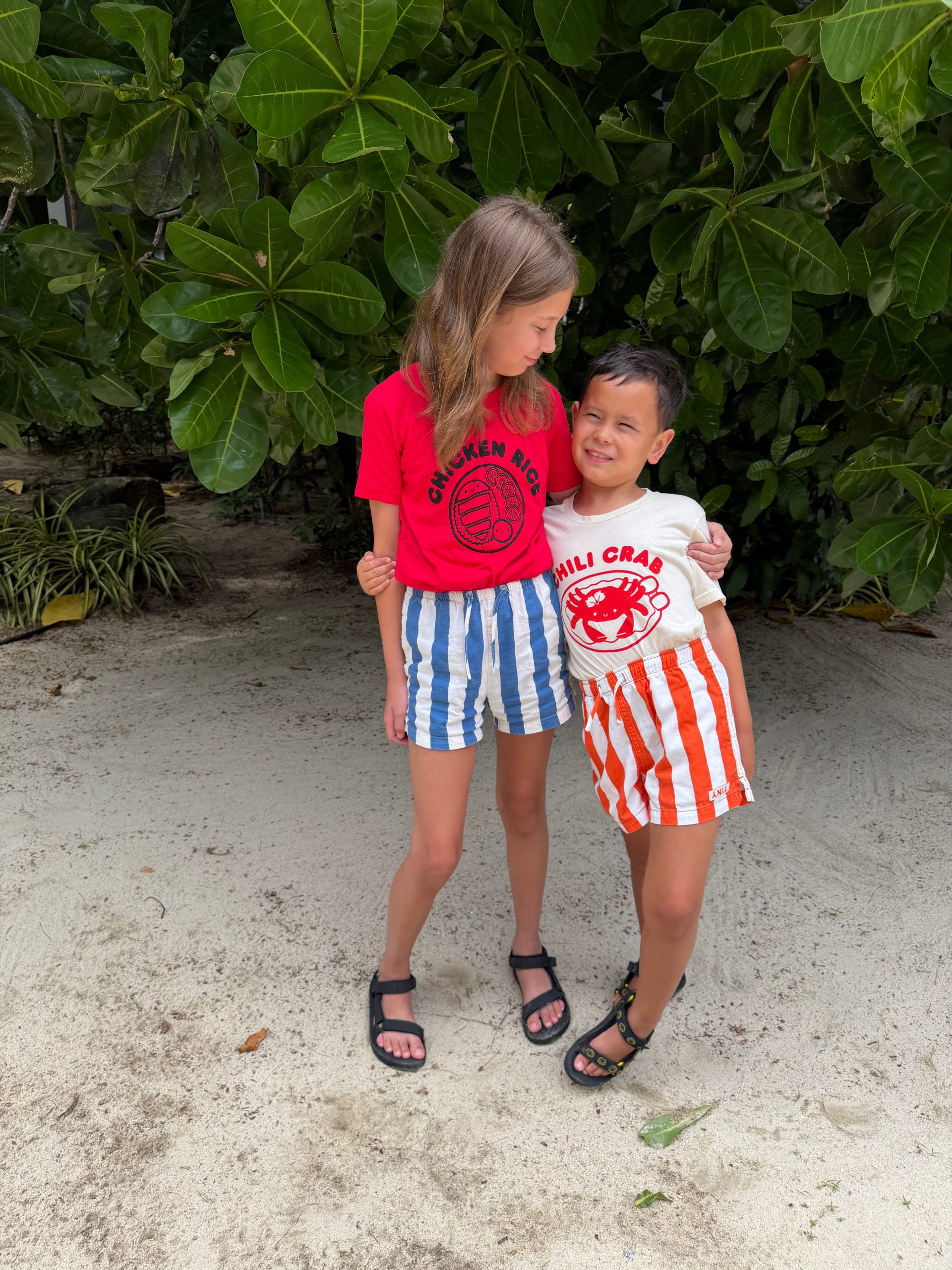 Chili Crab + Kid + Adult Graphic Tee - Image 3