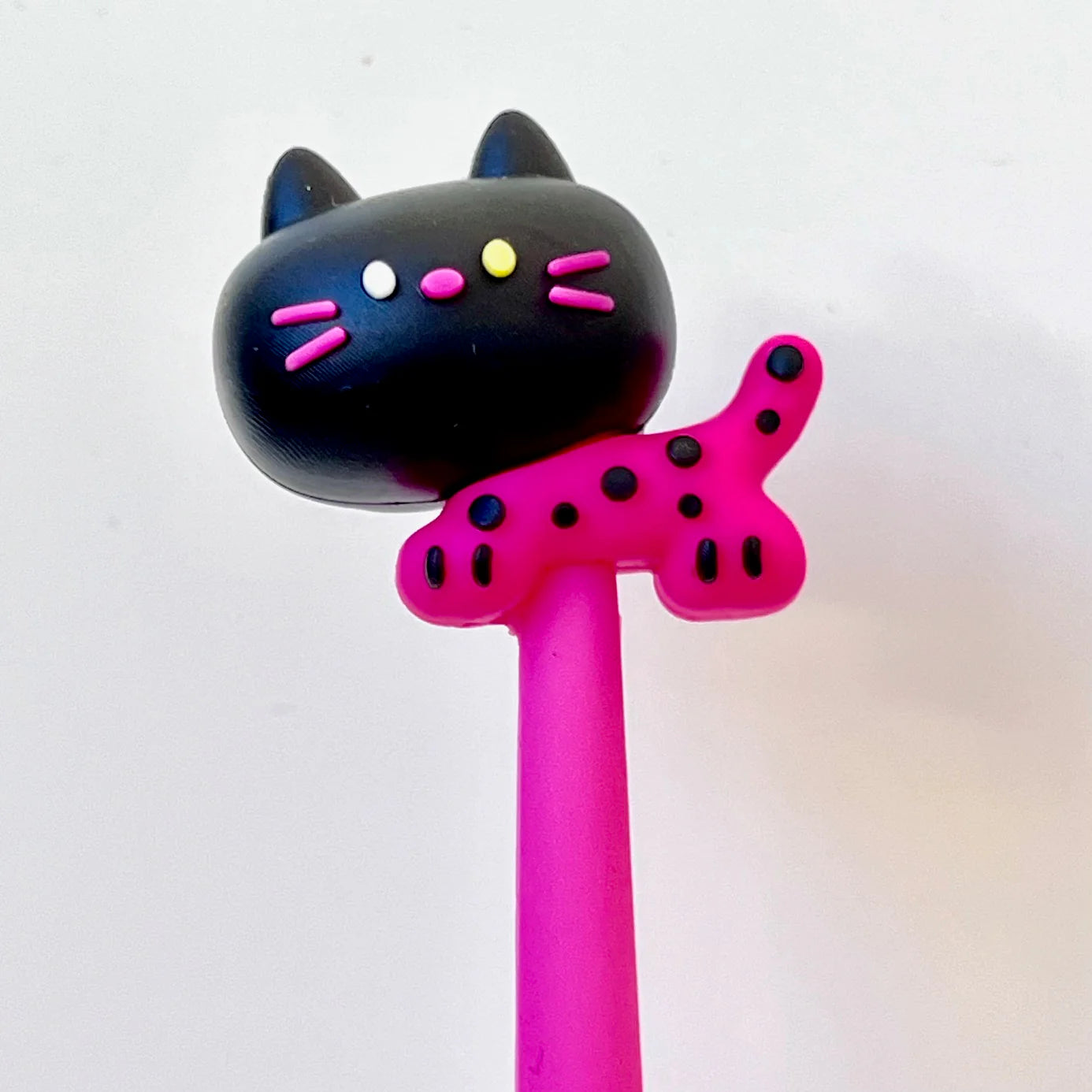 Black Cat Wiggle Gel Pen - Image 9