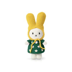 Miffy in a Little Flower Dress and Yellow Hat