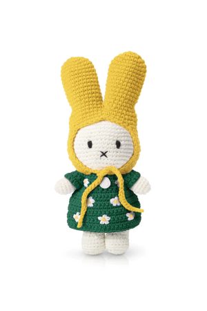 Miffy in a Little Flower Dress and Yellow Hat