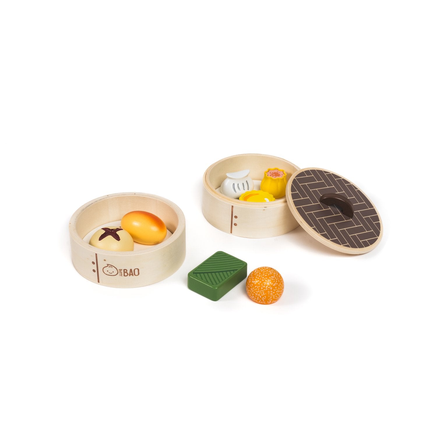 Wooden Dim Sum Toy Set - Image 2