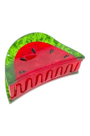 Midi Watermelon Hair Claw Clip