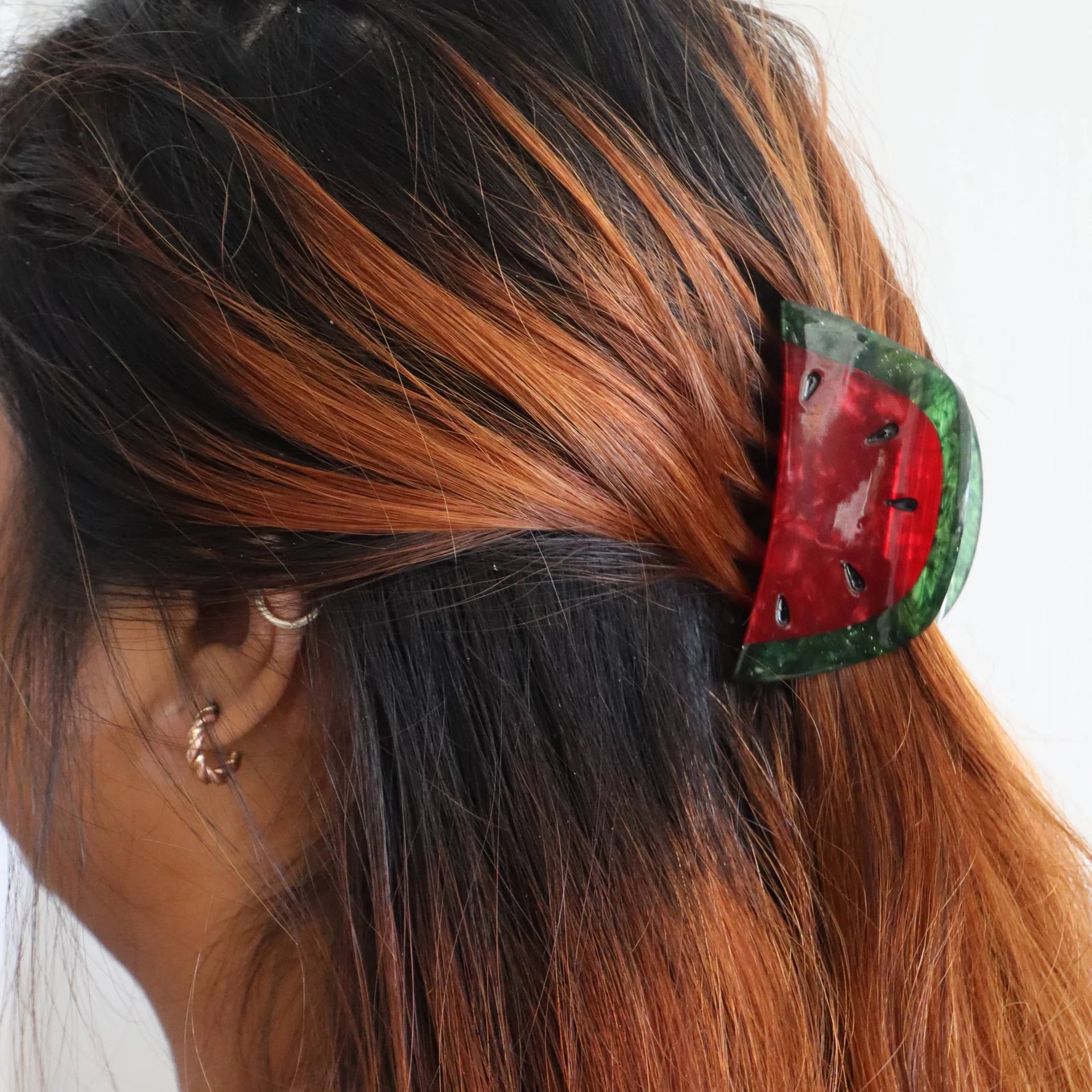Midi Watermelon Hair Claw Clip - Image 2