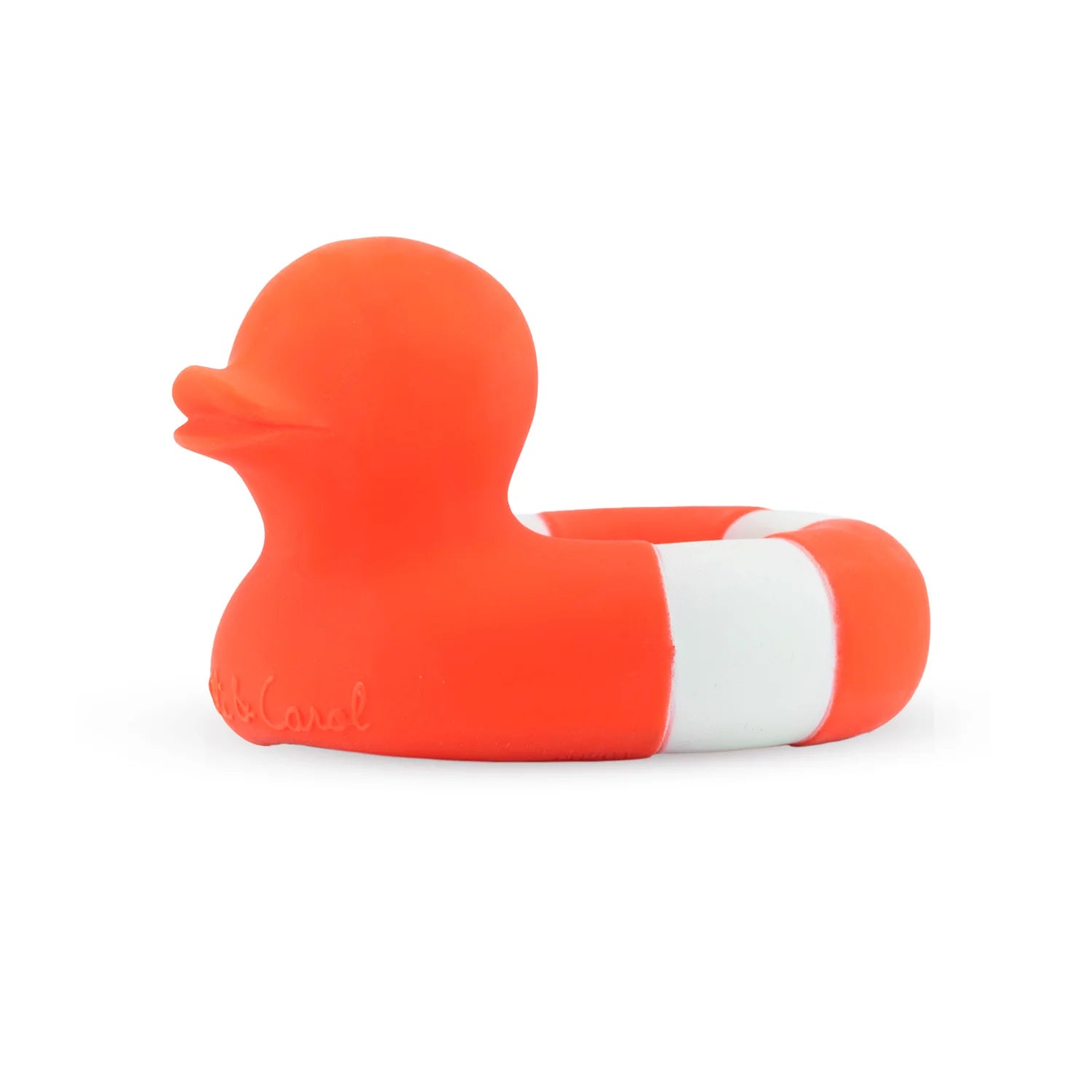 Red Floatie Duck Bath Toy - Image 4
