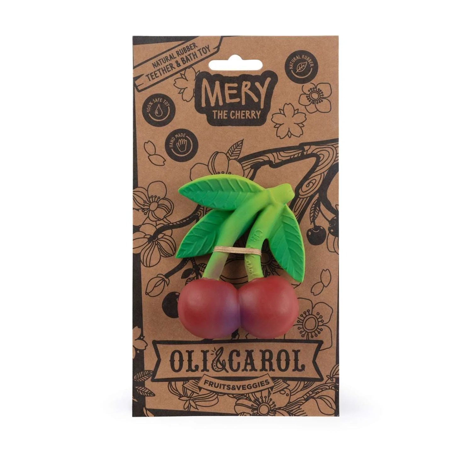 Mery the Cherry Teething Toy - Image 2