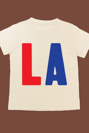 SALE Amanda Jane Jones x Mochi Kids LA Los Angeles Kid+ Adult Tee