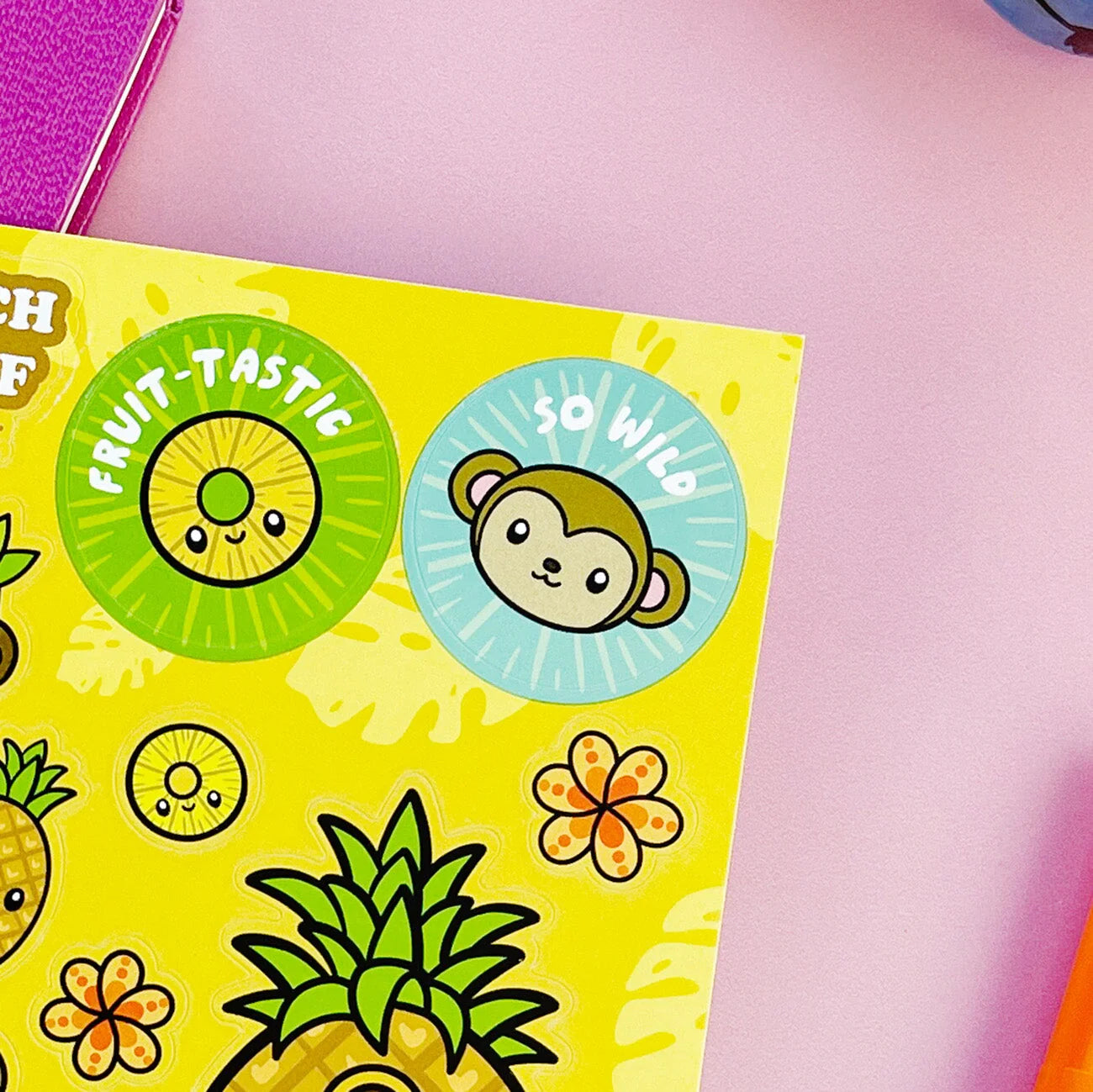 Fruit-tastic Fun Scratch and Sniff Sticker Sheet - Image 3