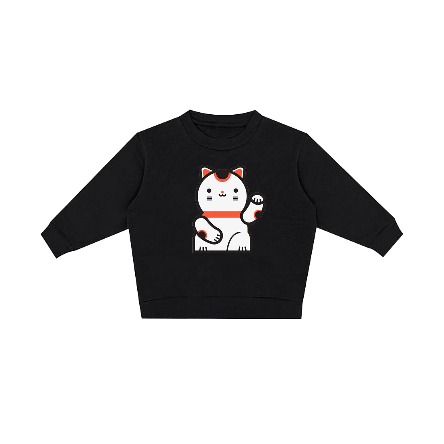 SALE Lucky Cat Kid + Adult Sweatshirt