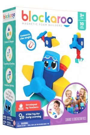 Airplane Set Magnetic Foam Blocks