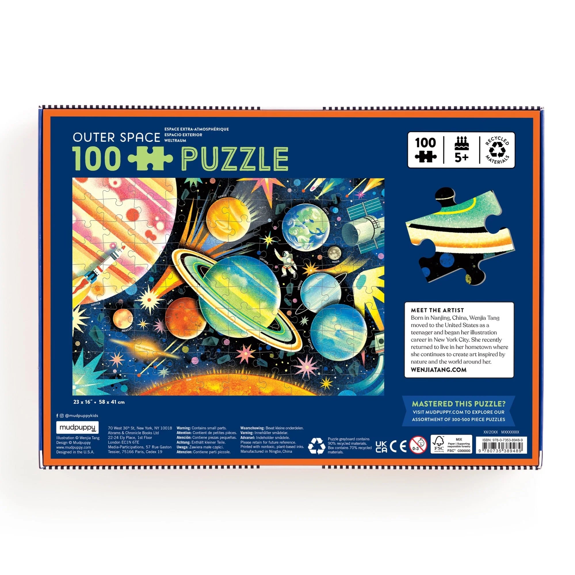 Outer Space 100 Piece Puzzle - Image 3