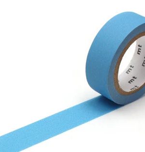 Matte Light Blue Washi Tape