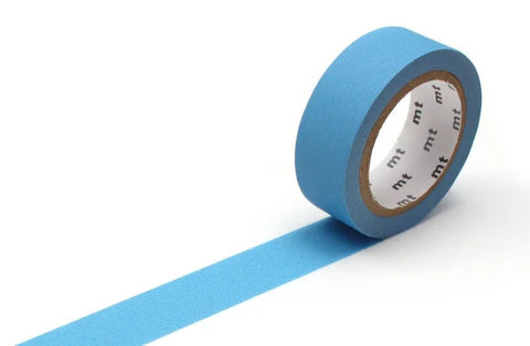 Matte Light Blue Washi Tape