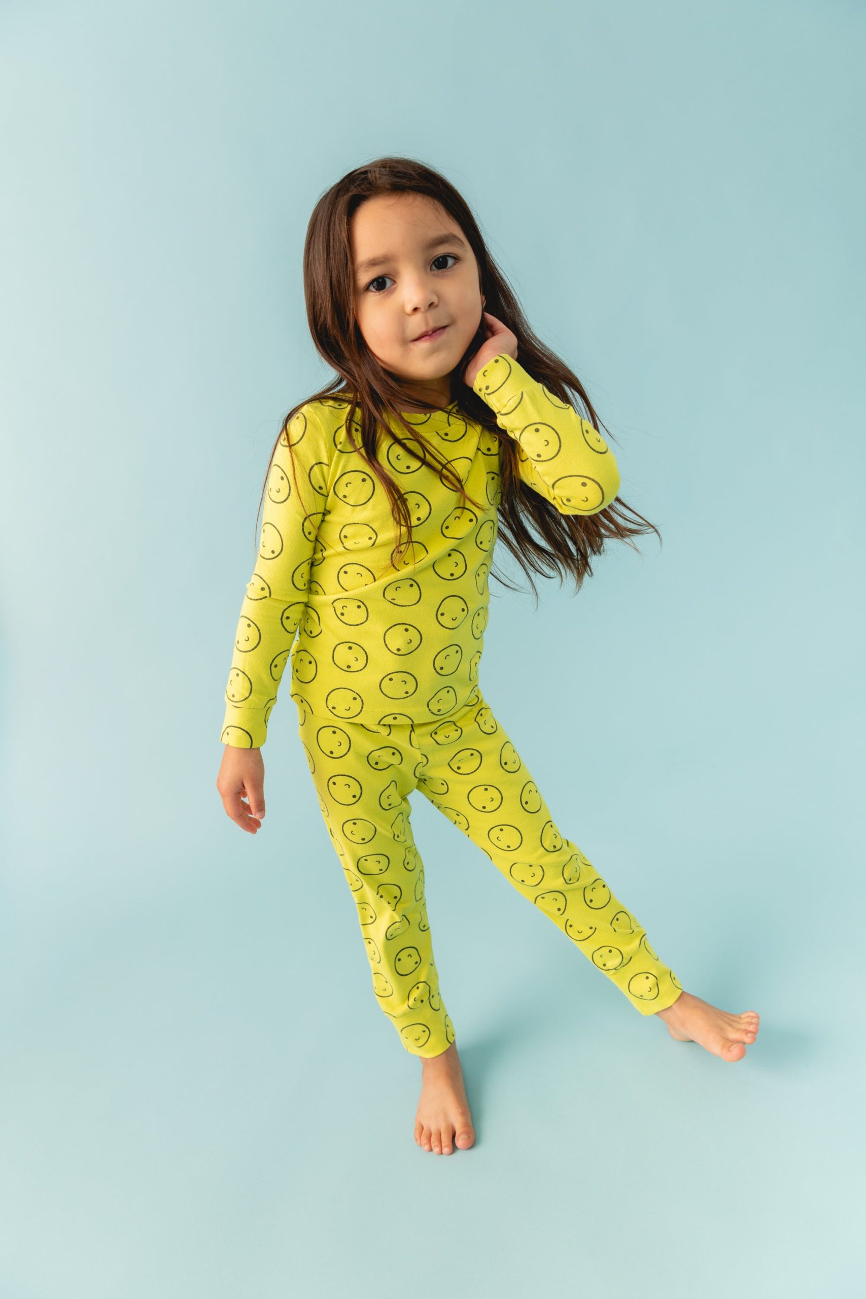 SALE Imperfect Yellow Sunshine Long Sleeve Happy Pajamas - Image 4