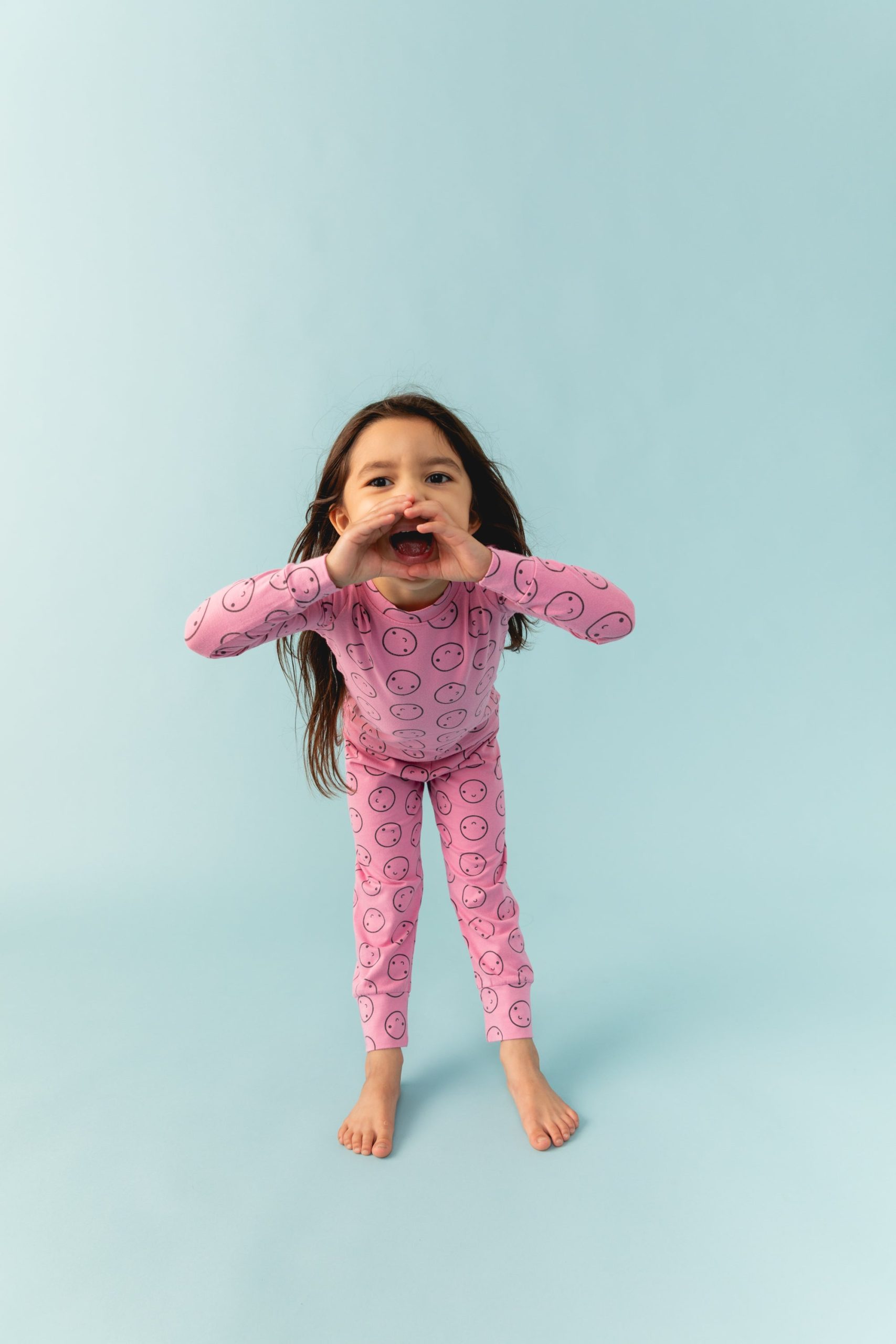 Pink Bubblegum Long Sleeve Happy Pajamas - Image 6