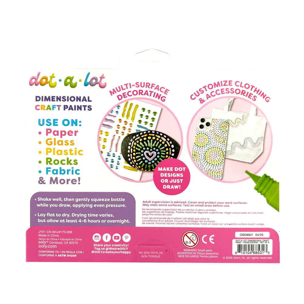 Dot-A-Lot Dimensional Craft Paint - Pearlescent - Image 10