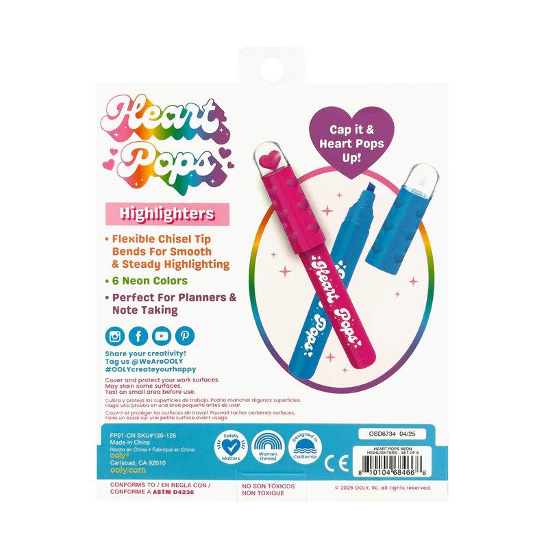 Heart Pops: Neon Highlighters - Image 8