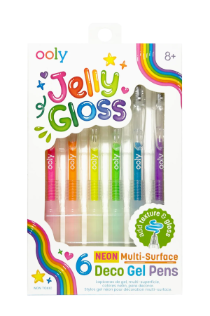 Jelly Gloss: Neon Multi-Surface Gel Pens