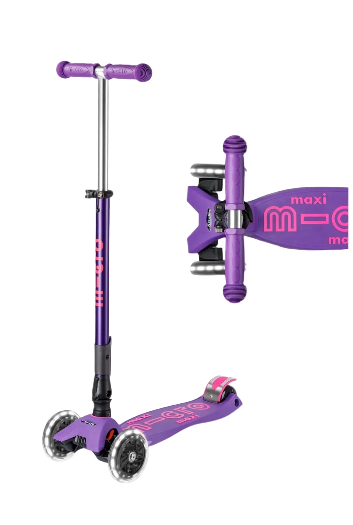 Micro Maxi Foldable Scooter LED Wheels (More Colors) - Image 5