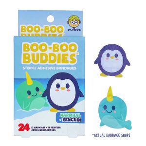 Narwhal and Penguin Bandages