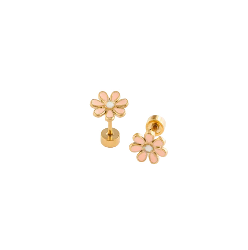 Blush Daisy Earrings