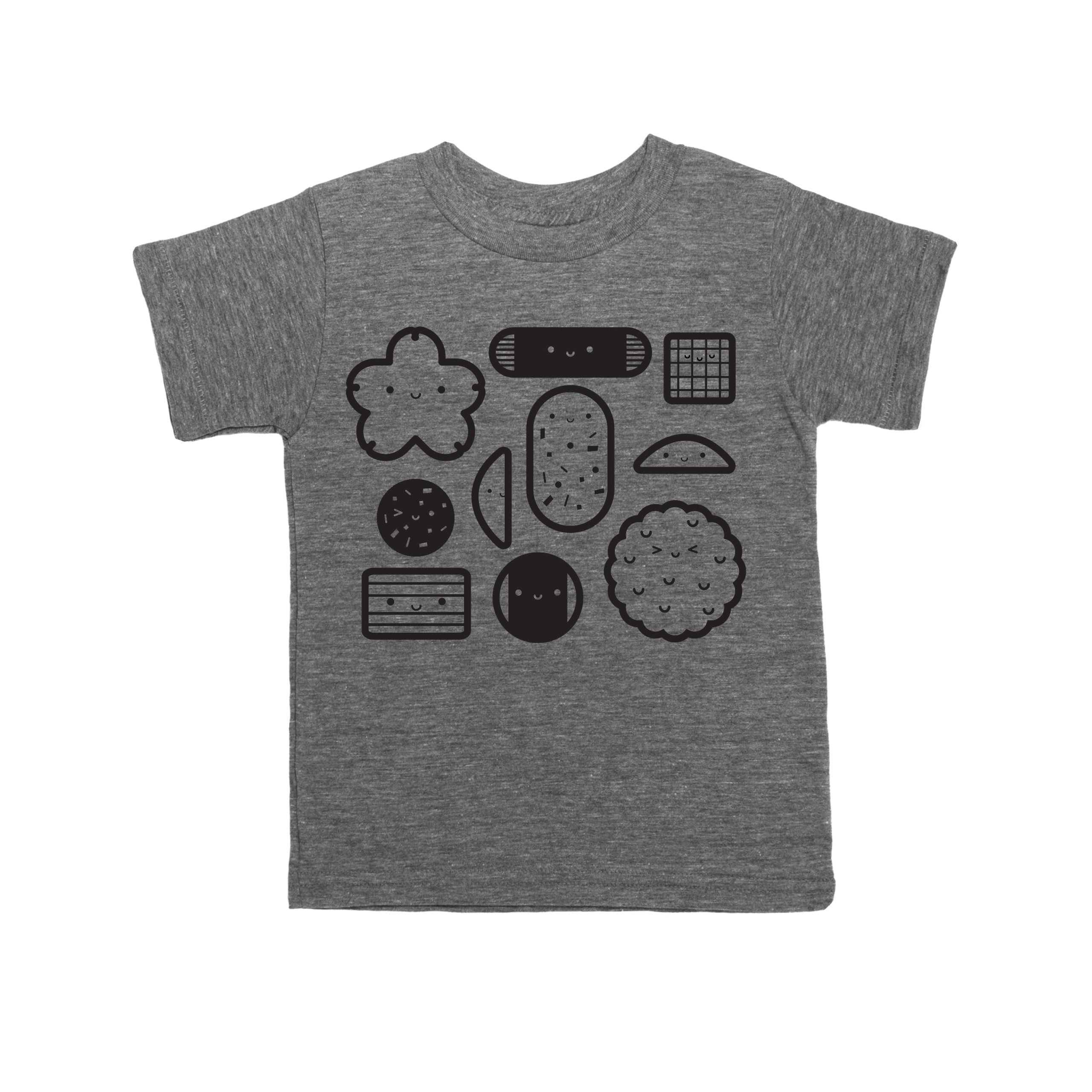Kawaii Rice Cracker Baby + Kid + Adult Graphic Tee - Image 3